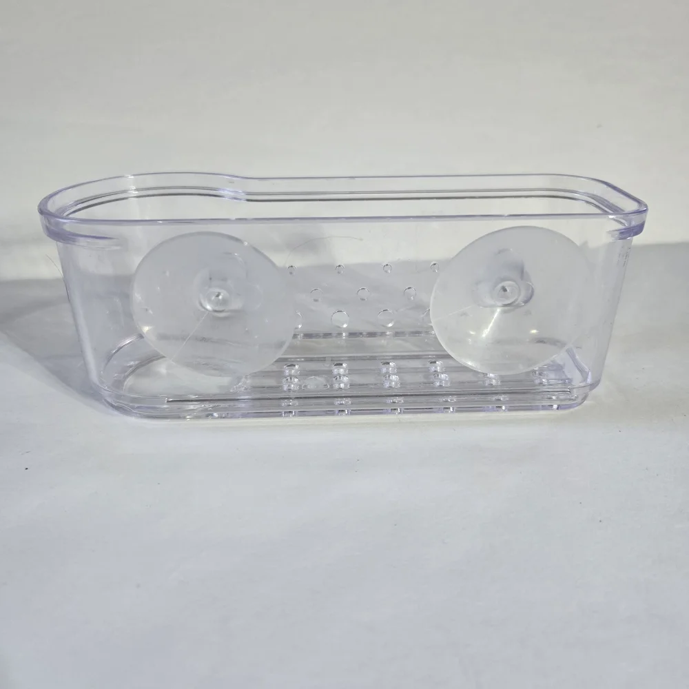 Clear Suction Cup Shower Caddy